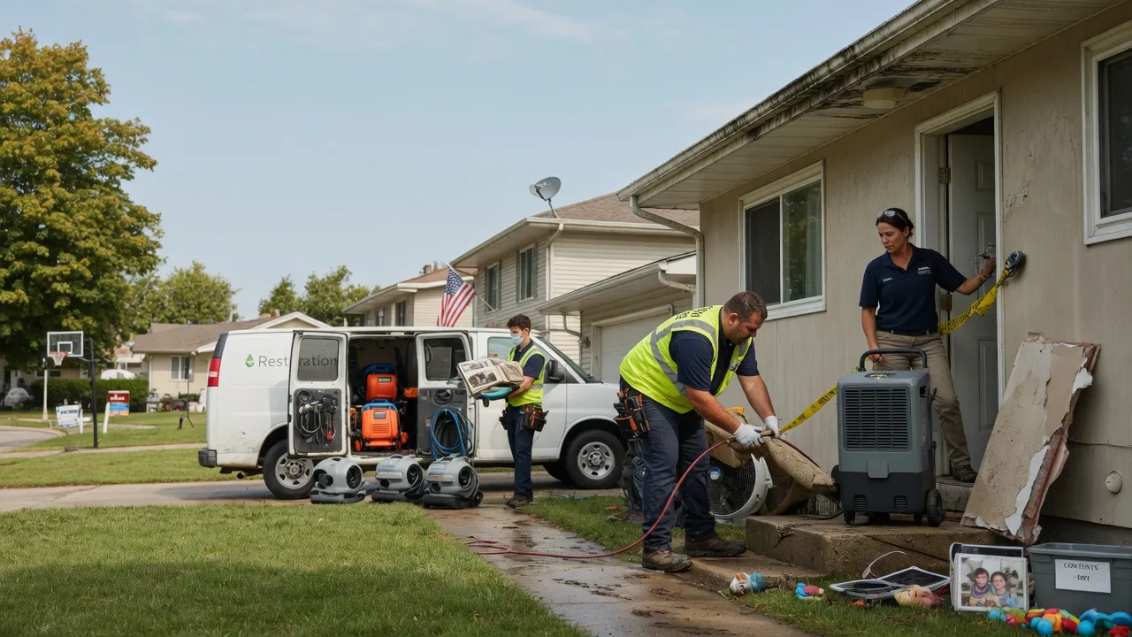 Water Damage Restoration in Belleville, IL near me